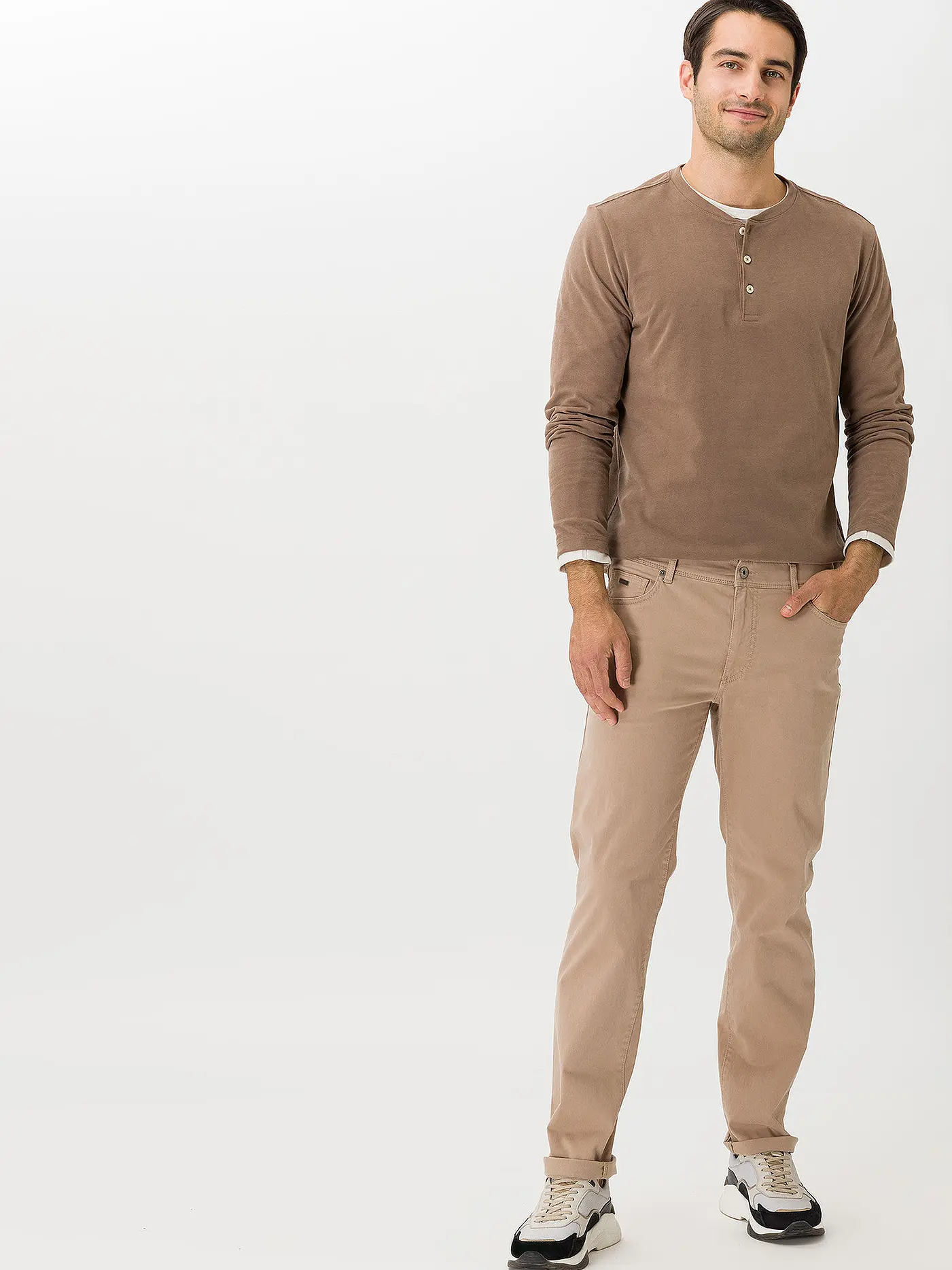 BRAX | Hose Straight Fit CADIZ | beige
